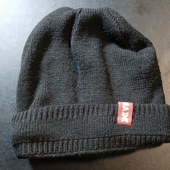 Thermal Black Hat/Calvin Klein Black Scarf/ No Comment Ligth Brown SizeM Top&jac - Picture 10 of 11